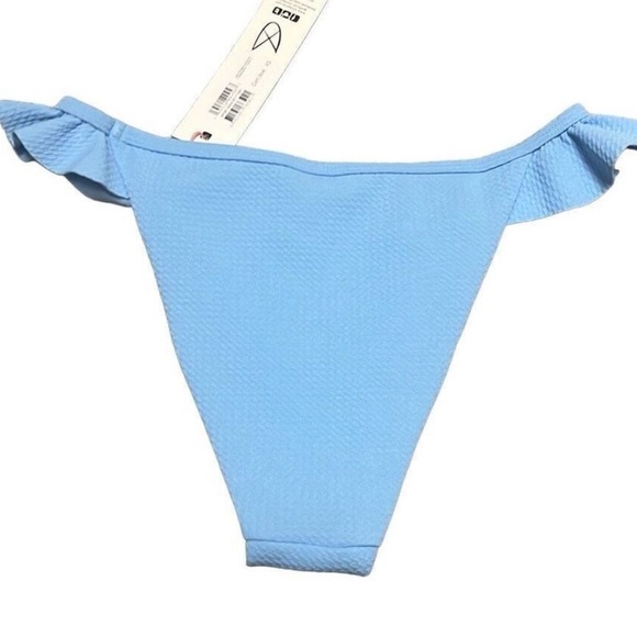 Brand new mink pink ruffled bikini bottoms - Picture 1 of 5